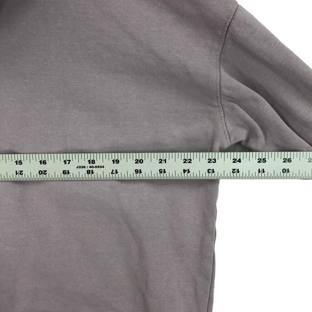 Urban Outfitters Hoodie Sweater Women's XS Lilac Purple Crop Fleece Pullover - Picture 6 of 8